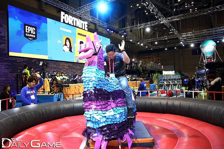 ''포린이들'~ 포트나이트 도전!' 지스타 에픽게임즈 부스 현장스케치