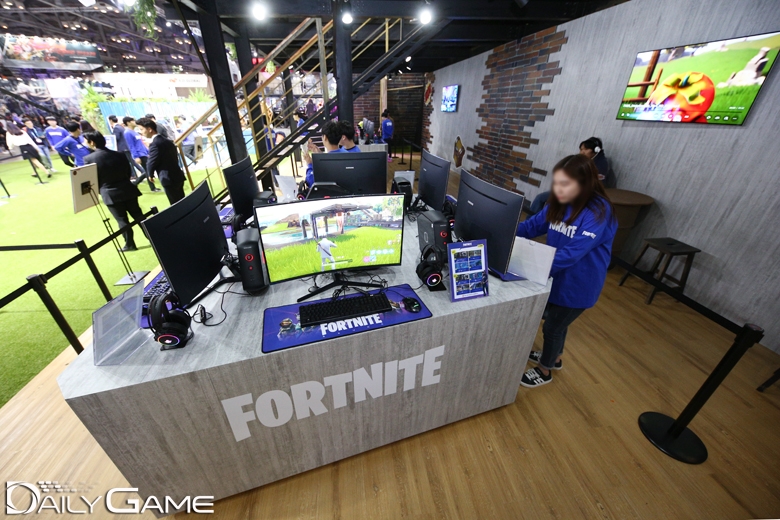 ''포린이들'~ 포트나이트 도전!' 지스타 에픽게임즈 부스 현장스케치