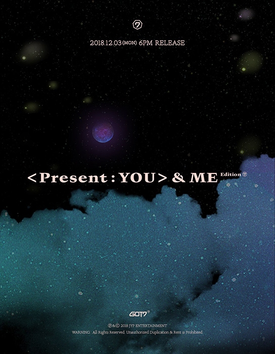 그룹 갓세븐의 새 앨범 ' &ME'이미지
