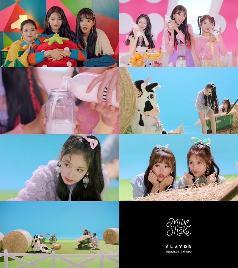 ‘가요계 新활력소’ 플레이버, ‘밀크셰이크’ 뮤직비디오 티저 공개 ‘상큼발랄’