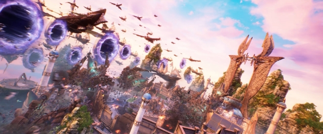 서버침공의 모습.