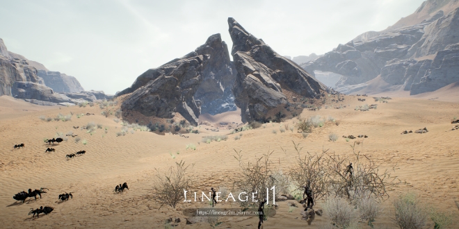 드넓게 펼쳐진 황량한 죽음의 땅.