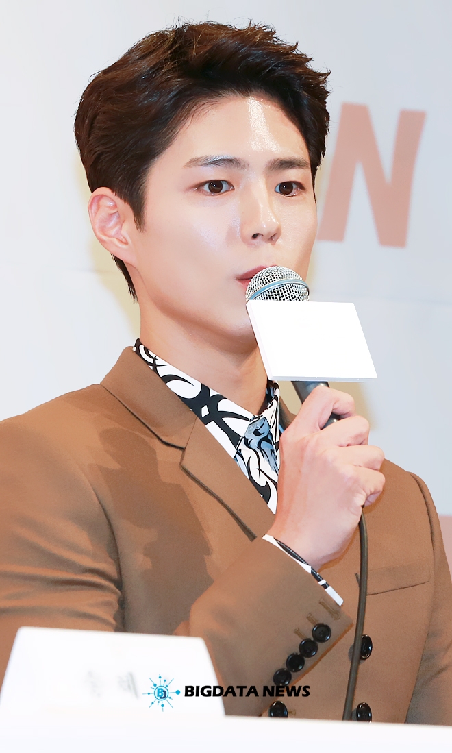 박보검, tvN 새 수목드라마 '남자친구' 제작발표회 현장