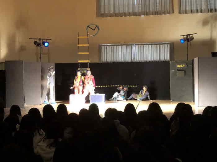 한림고, ‘찾아가는 신나는 예술여행’ 무언극 '기차' 관람
