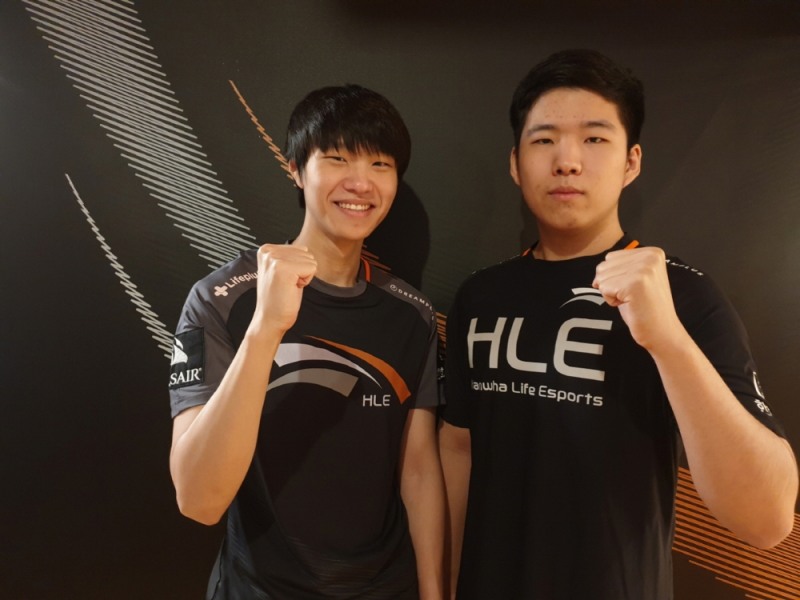 왼쪽부터 '소환' 김준영,'트할' 박권혁