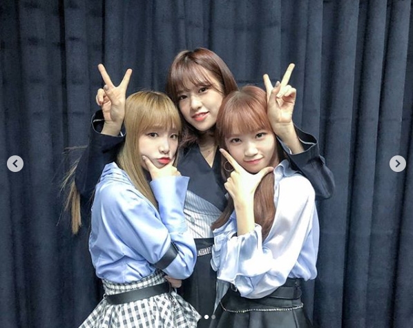 걸그룹 아이즈원 최예나-안유진-김채원