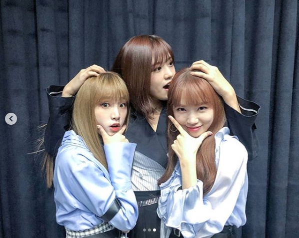 걸그룹 아이즈원 최예나-안유진-김채원