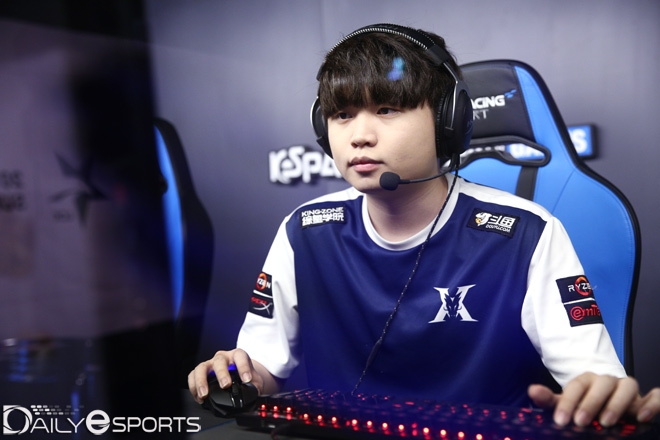 킹존 드래곤X 시절 곽보성.