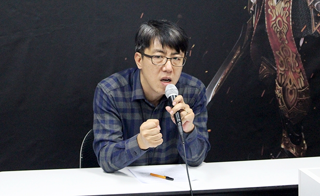 '아스텔리아'를 제작한 스튜디오8 정현태 대표.