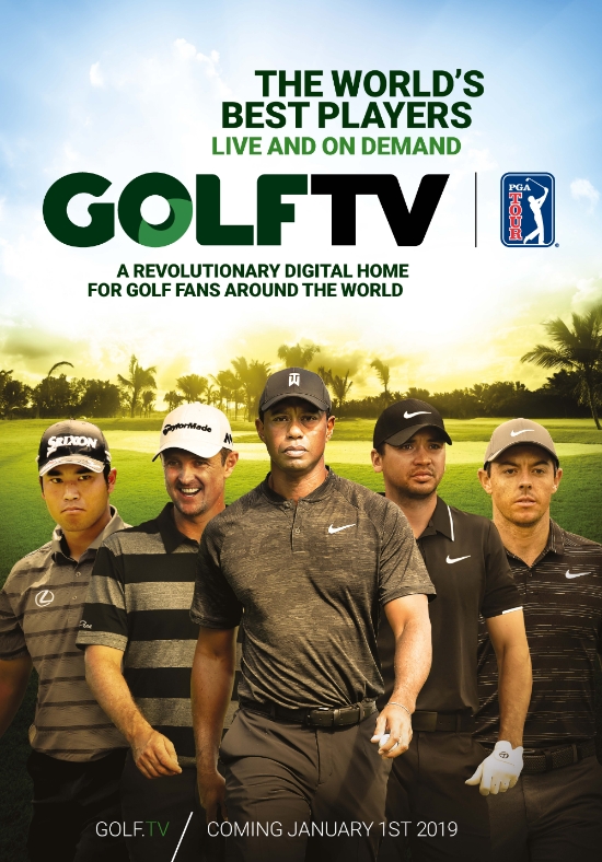 GOLFTV 포스터. 사진 제공=GOLFTV