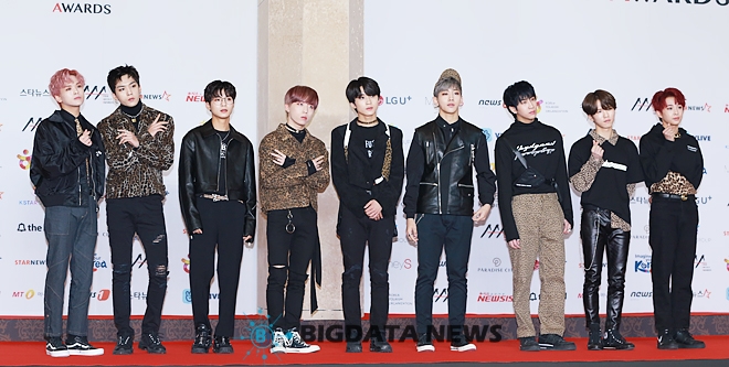 디크런치, '2018 Asia Artist Awards' 레드카펫 현장