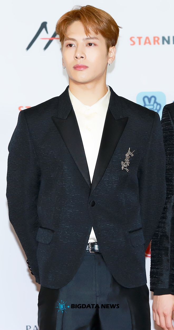 갓세븐 잭슨, '2018 Asia Artist Awards' 레드카펫 현장