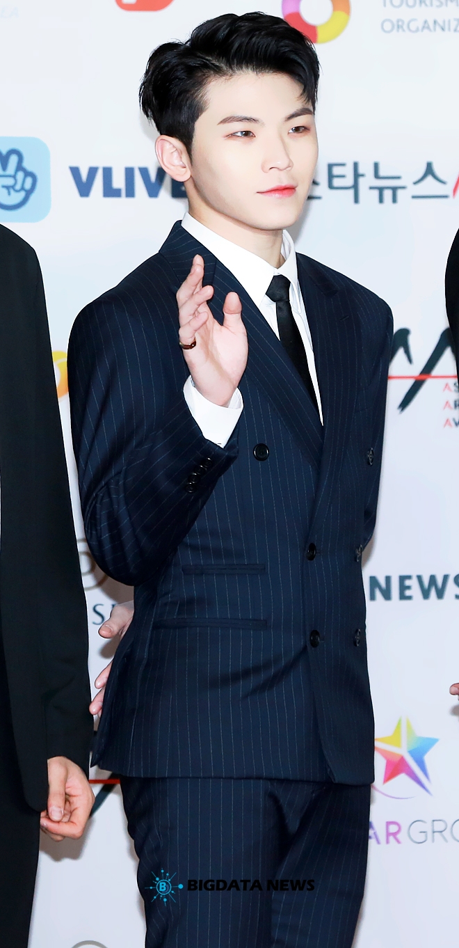 세븐틴 우지, '2018 Asia Artist Awards' 레드카펫 현장