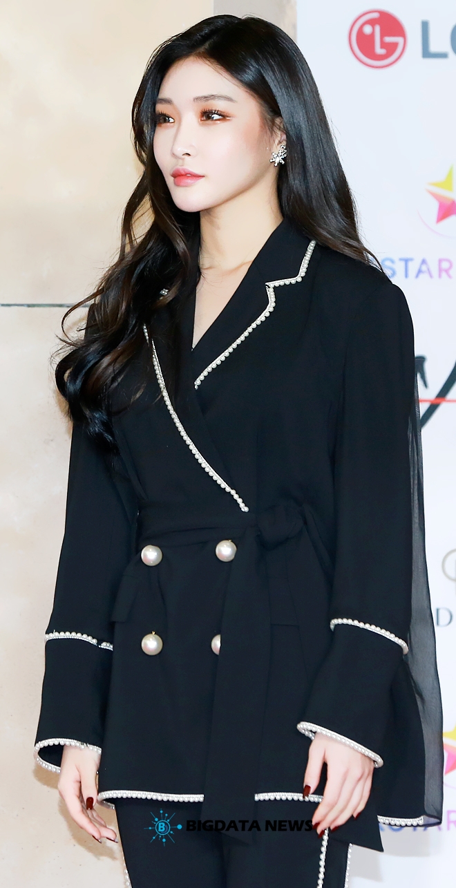 청하, '2018 Asia Artist Awards' 레드카펫 현장