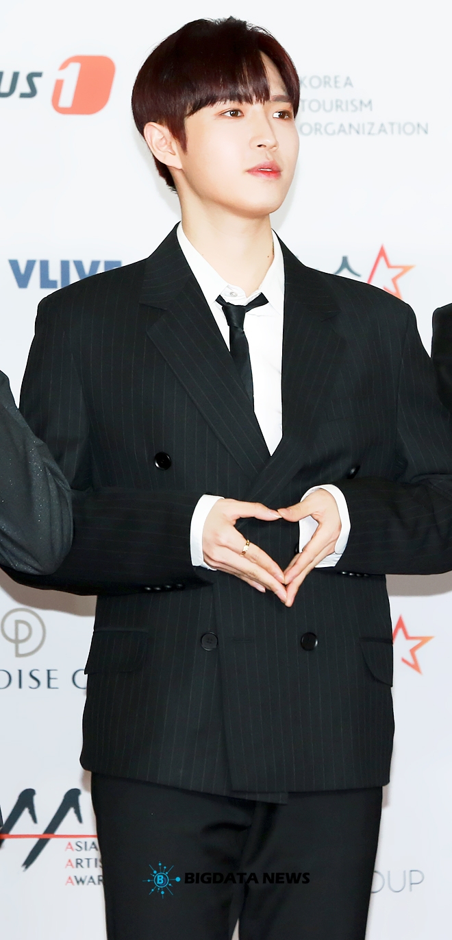 워너원 김재환, '2018 Asia Artist Awards' 레드카펫 현장