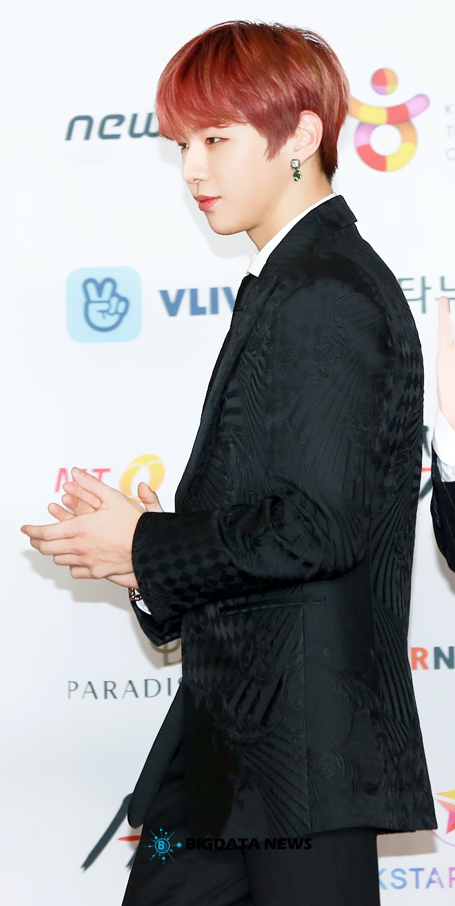 워너원 강다니엘, '2018 Asia Artist Awards' 레드카펫 현장