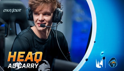 로그 공식 홈페이지에 올라온 'HeaQ' 마틴 코르드마 영입 소식.