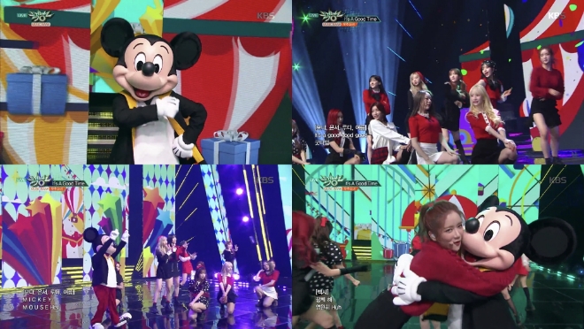 KBS '뮤직뱅크' 방송 캡쳐