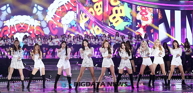 모모랜드, '2018 멜론뮤직어워드' 현장