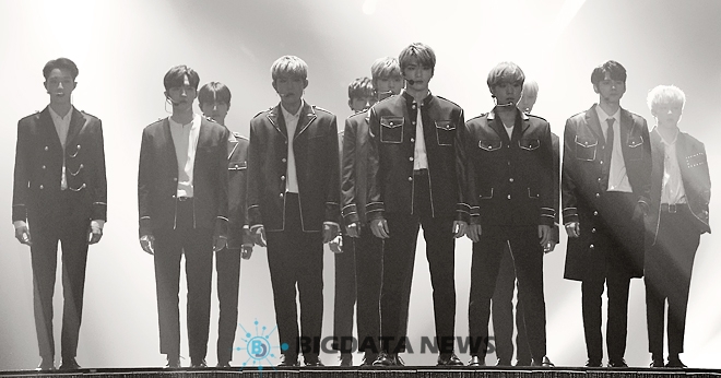 워너원, '2018 멜론뮤직어워드' 현장