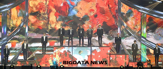 워너원, '2018 멜론뮤직어워드' 현장