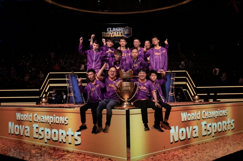 중국 노바e스포츠, 클래시 로얄 초대 세계챔피언 등극