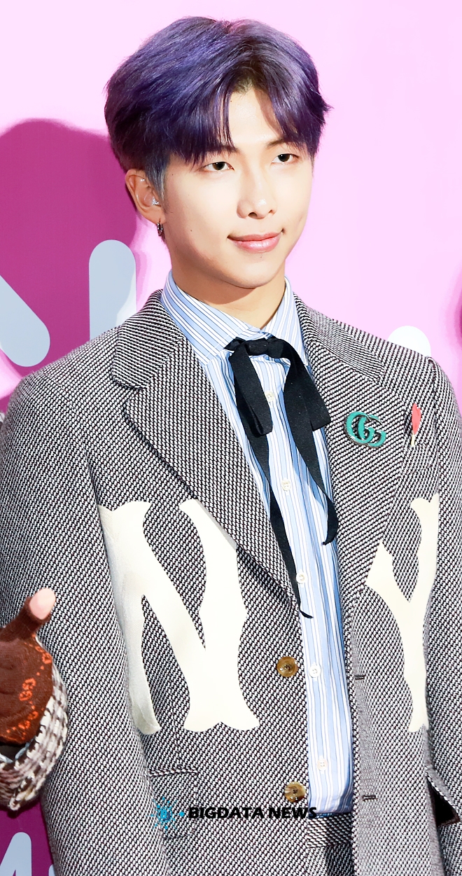 방탄소년단 RM, '2018 멜론뮤직어워드' 레드카펫 및 포토월 현장