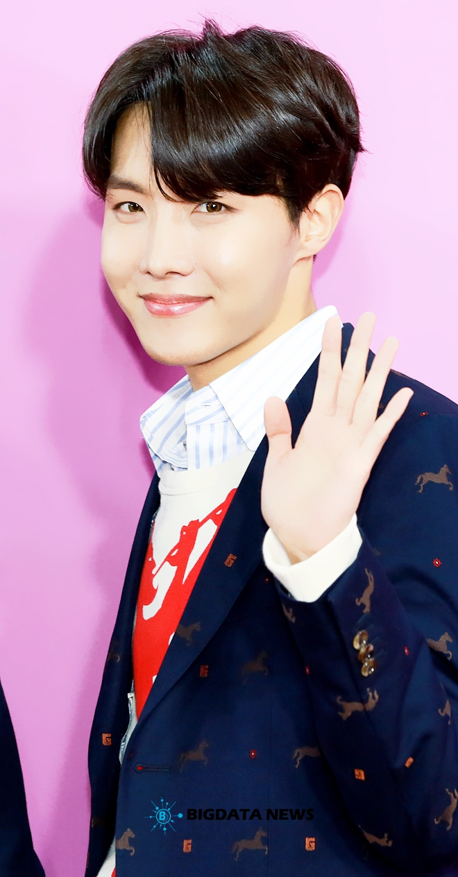 방탄소년단 제이홉, '2018 멜론뮤직어워드' 레드카펫 및 포토월 현장