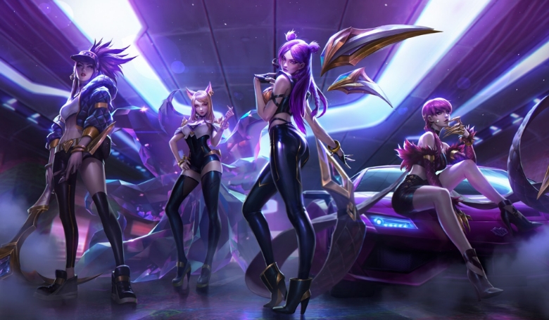 LoL 가상 걸그룹 K/DA, 유튜브 1억뷰 돌파…트와이스 못지 않네