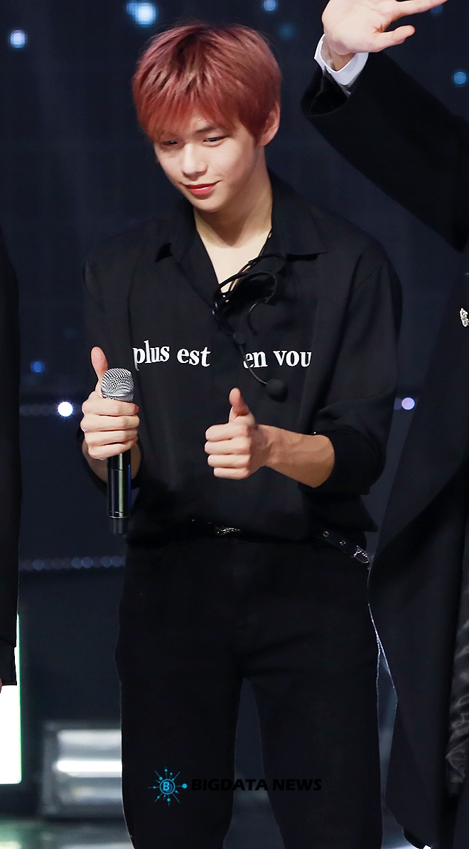 워너원 강다니엘, MBC MUSIC '쇼 챔피언' 생방송 현장