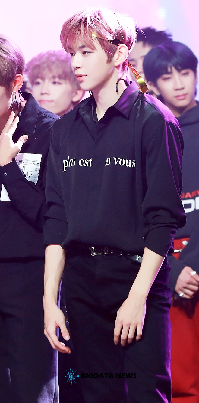 워너원 강다니엘, MBC MUSIC '쇼 챔피언' 생방송 현장