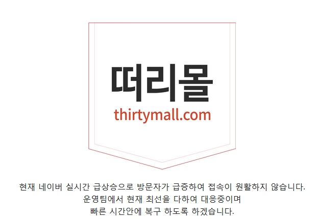 꼭 사야한다 '들썩들썩'...떠리몰, 점심부터 분주한 손놀림