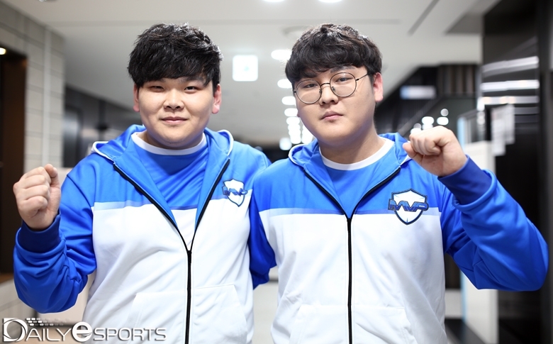 MVP의 '치킨' 남치규(왼쪽)와 '노쓰' 노윤호(오른쪽)