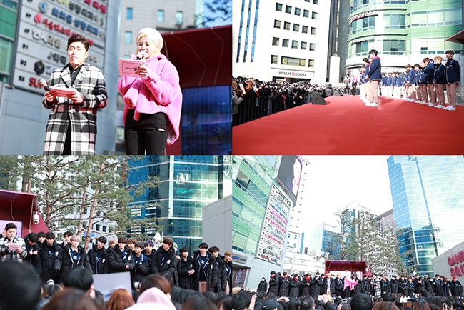 ‘언더나인틴’ 예비돌들, 게릴라 스테이지 성공적..