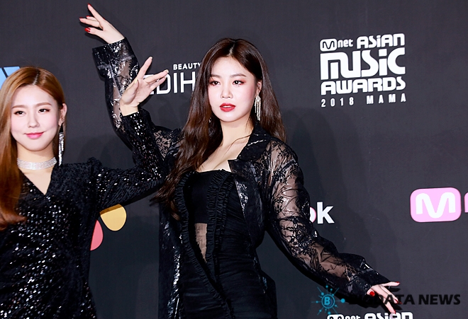 (여자)아이들 수진, '2018 MAMA PREMIERE in KOREA' 레드카펫 및 포토월 현장