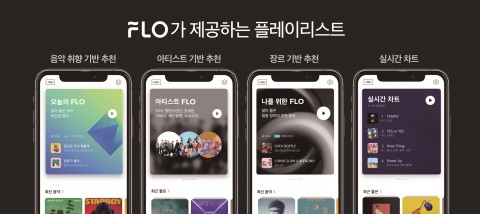 SK텔레콤이 신규 음악 플랫폼 FLO를 출시했다