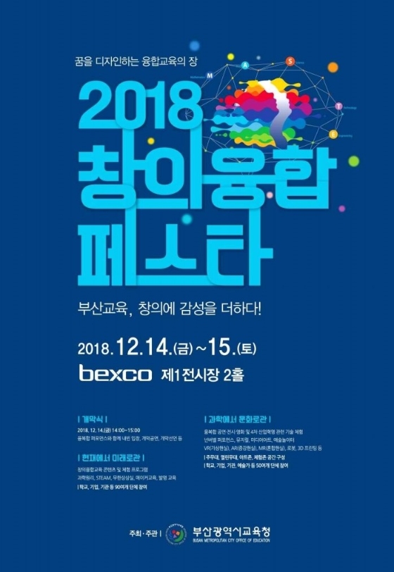 부산교육청, 벡스코서 ‘창의융합 페스타’ 개최