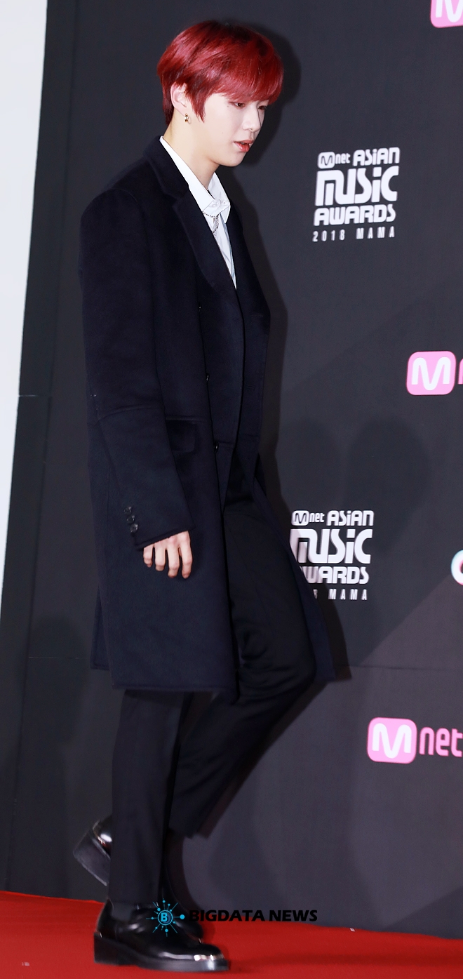 워너원 강다니엘, 2018 MAMA PREMIERE in KOREA' 레드카펫 및 포토월 현장