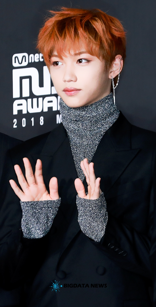 스트레이키즈 필릭스, '2018 MAMA PREMIERE in KOREA' 레드카펫 및 포토월 현장