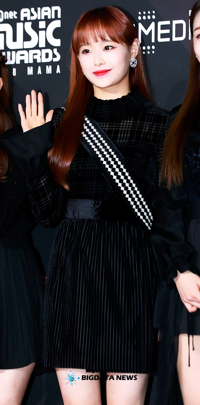 이달의 소녀 츄, '2018 MAMA PREMIERE in KOREA' 레드카펫 및 포토월 현장