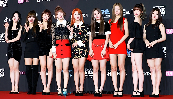 네이처, '2018 MAMA PREMIERE in KOREA' 레드카펫 및 포토월 현장