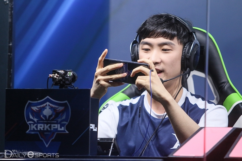 정규시즌 KDA 1위를 기록한 킹존 드래곤X의 'YK' 장형준.