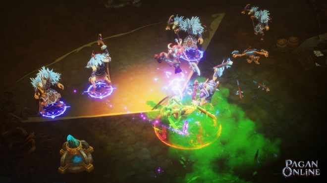 워게이밍의 액션 RPG 신작 '페이건 온라인' 스크린샷.