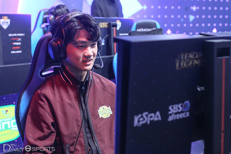 진에어 그린윙스 미드 '천고' 최현우.