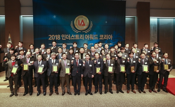 2018 인더스트리어워드코리아, 53개 부문에서 시상