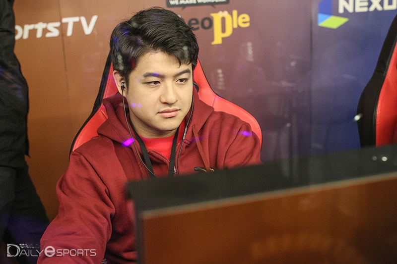 오랜만에 4강에 이름을 올린 정종민.