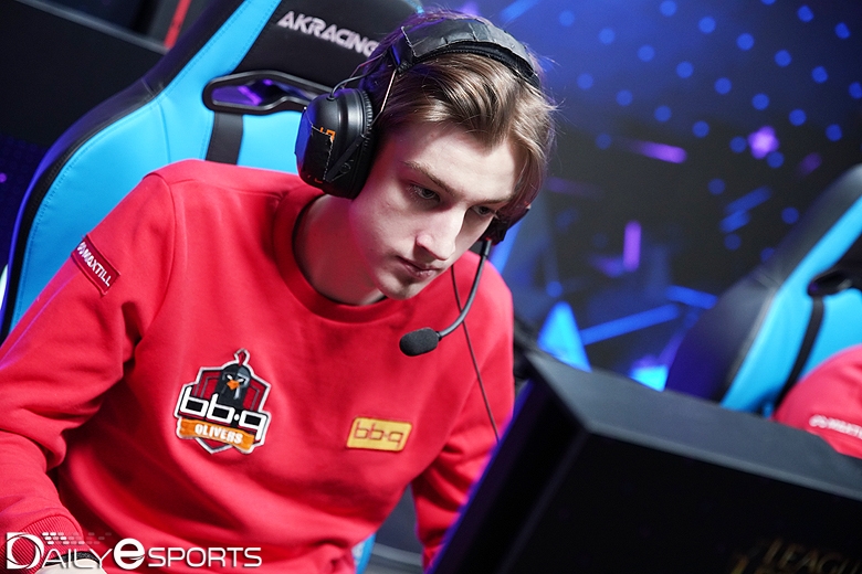 bbq 올리버스의 정글러 '멜리스' 세바스찬 에드홈.