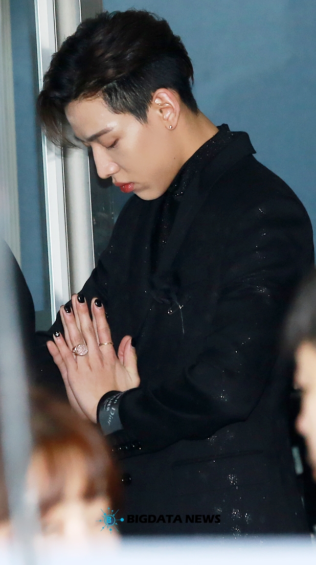 갓세븐 뱀뱀, '2018 SBS 가요대전'의 포토월 현장