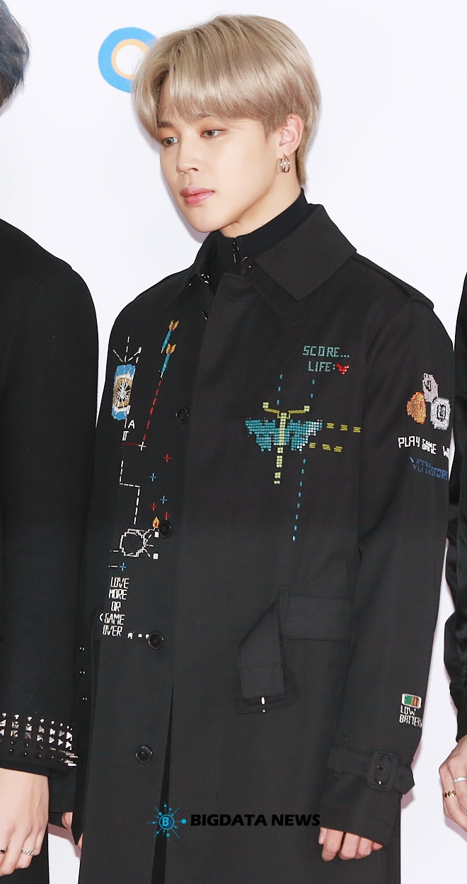 방탄소년단 지민, ‘2018 SBS 가요대전’ 포토월 현장