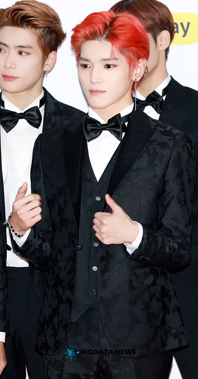 NCT 태용, '2018 SBS 가요대전' 포토월 현장